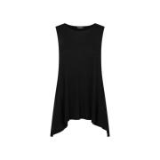 Dondup Svart Top med Ds004Jf0337Dhi9Dd999 Black, Dam