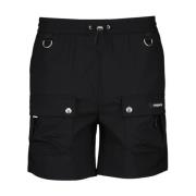 Coperni Cargo Shorts med rak passform Black, Dam
