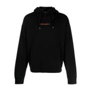 Dsquared2 Svarta Tröjor - Cipro Fit Hoodie Black, Herr