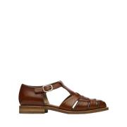 Lottusse Walton Fiskarsandaler Brown, Dam