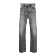 Sunflower Svarta Straight-Leg Bomullsjeans Black, Herr