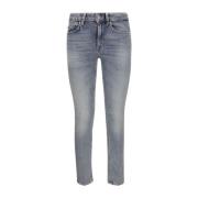 Dondup Skinny Fit Jeans för modeframåt kvinnor Blue, Dam