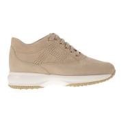 Hogan Tidlösa ikoniska sneakers Beige, Dam