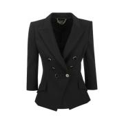 Elisabetta Franchi Blazers Black, Dam