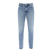 Bally Vintage-Tvättade Straight Cut Jeans Blue, Herr