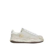 Mihara Yasuhiro Vintage Läder Låg Sneaker White, Dam