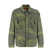 Parajumpers Marmolada 3D Print Jacka Green, Herr