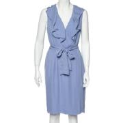 Valentino Vintage Pre-owned Silke klnningar Blue, Dam