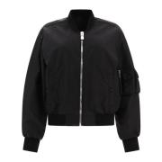 Givenchy Bomberjacka med fickdetaljer Black, Dam