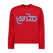 Kenzo Logo Sweatshirt Red, Herr