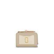 Marc Jacobs Smal Bifold Plånbok Beige, Dam