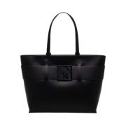 Armani Exchange Dam Vår/Sommar PU Handväska Black, Dam