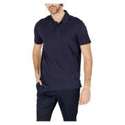 Armani Exchange Kortärmad Polo Tröja Blue, Herr