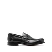 Church's Svart borstad läder moccasin Black, Herr