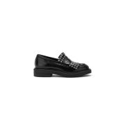 Carmens Frynsskinnloafer - Svart Black, Dam