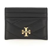 Tory Burch Kira Chevron Korthållare Black, Dam