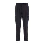 Peserico Cargo trousers with drawstring Blue, Herr