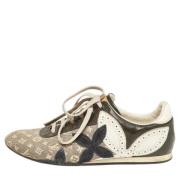 Louis Vuitton Vintage Pre-owned Denim sneakers Multicolor, Dam