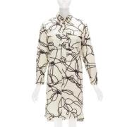 Dries van Noten Pre-owned Pre-owned Bomull klnningar Beige, Dam