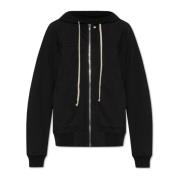 Rick Owens Vindjacka hoodie Black, Herr