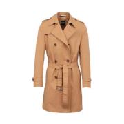 Boss Stilren Trenchcoat Brown, Herr