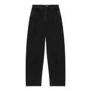 Axel Arigato Zine avslappnade jeans Black, Herr