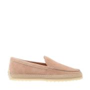 Tod's Rosa Mockasko med Rep Pink, Dam