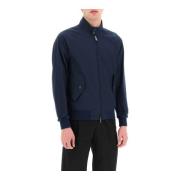 Baracuta Coolmax Techno Bomull Harrington Jacka Blue, Herr