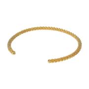 Federica Tosi Spiral Choker med guldplätering Yellow, Dam