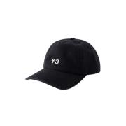 Y-3 Bomull hattar-och-kepsar Black, Dam