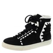 Sophia Webster Pre-owned Pre-owned Tyg sneakers Black, Dam