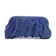 Benedetta Bruzziches Blå Venus Crystal Clutch Väska Blue, Dam