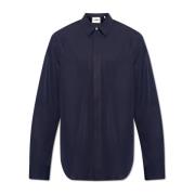 Jil Sander Bomullsskjorta Blue, Herr