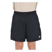 New Balance Andningsbara svarta herrshorts Black, Herr