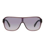 Ralph Lauren Lila Transparent Acetat Solglasögon med Gradient Lila Lin...