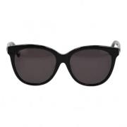 Gucci Vintage Pre-owned Plast solglasgon Black, Dam