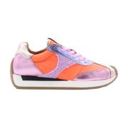 Dwrs Stiliga Meander Sneakers Multicolor, Dam