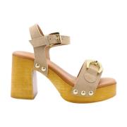 E mia Limena Sandal Beige, Dam