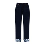 Burberry Jeans med logotyp Blue, Dam