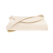 Jil Sander Cannolo Mini axelväska Beige, Dam