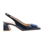 Zinda Gauguin Slingback Skor Blue, Dam