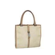 Gucci Vintage Pre-owned Canvas gucci-vskor Beige, Dam