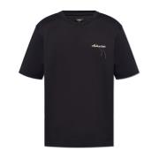 Fendi T-shirt med logotyp Black, Herr