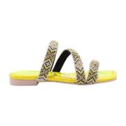 Ras Kongo Slip-On Skor Yellow, Dam