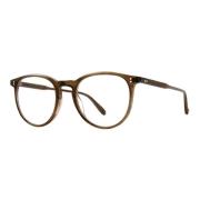 Garrett Leight Rennie Olive Tortoise Eyewear Frames Brown, Dam