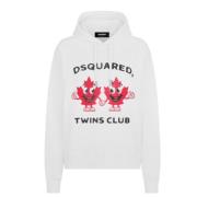 Dsquared2 Huvtröjor med grafiskt tryck White, Dam