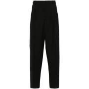 Kenzo Wide Trousers Black, Herr