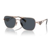 Prada Rose Gold/Dark Grey Sunglasses Yellow, Dam