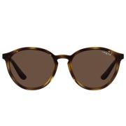 VOGUE Dark Havana/Brown Sunglasses Multicolor, Dam