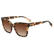 Kate Spade Harlow/G/S Sunglasses Light Havana/Brown Shaded Brown, Dam